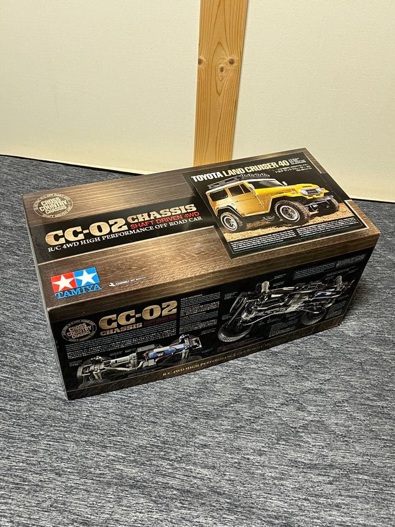 オプション多数 タミヤ CC-02 ランドクルーザー40 フルセット