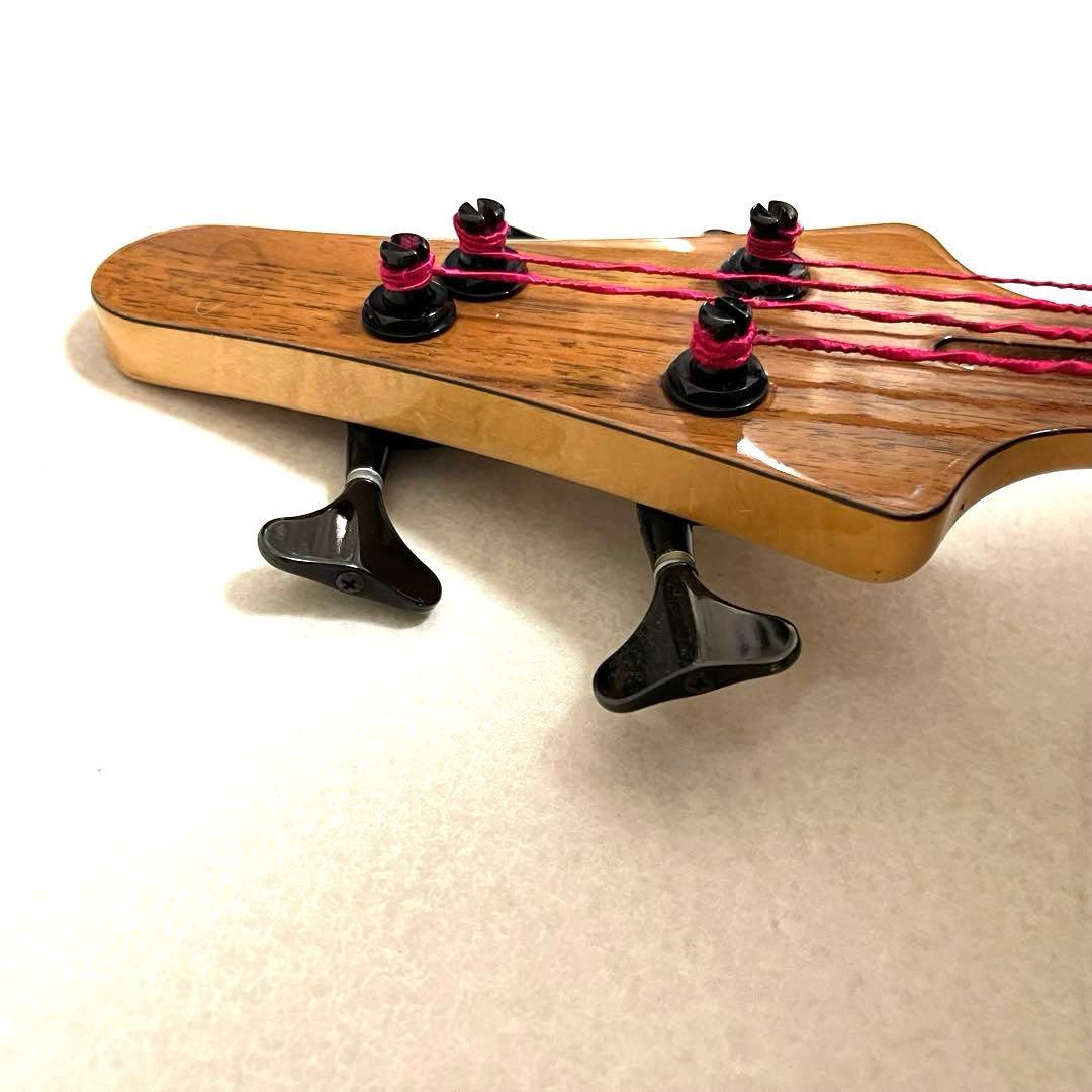 TUNE BULL'S EYE BEシリーズ スルーネック 4弦 エレキベース