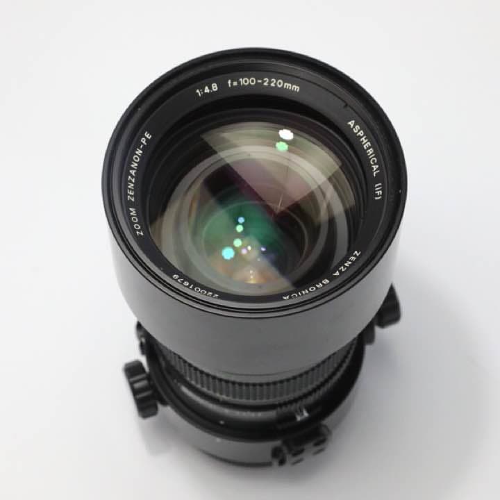 フィルムカメラ PE100-220mmF4.8 ASPHERICAL/ZENZA BRONICA