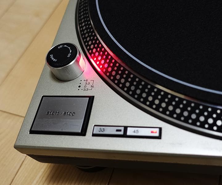 【美品】Technics SL-1200 MK3D カバー付き