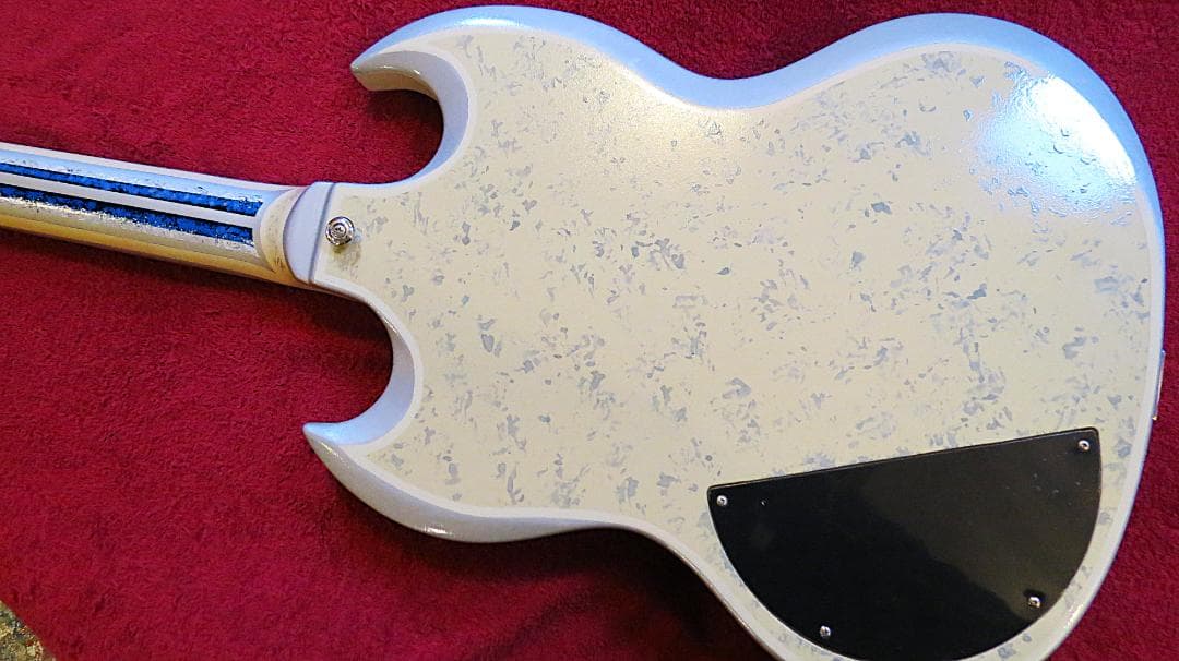 SGB ブルーバースト ラッカーオリジナル塗装 ビグスビー アルニコV・PU