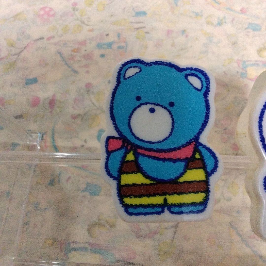 昭和レトロ　サンリオ　チアリーチャム　クリップ 3個セット 1984年