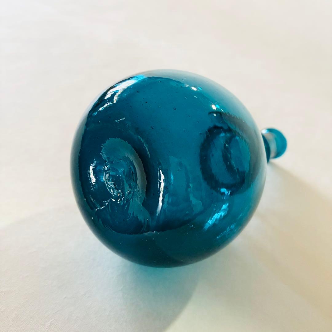 倉敷ガラス　小谷眞三　小谷真三　 線巻瓶　花瓶