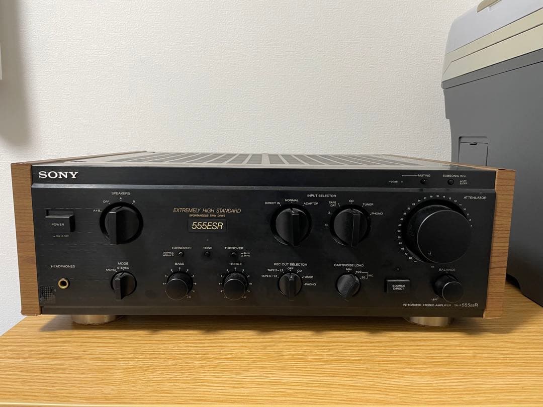 SONY TA-F555ESR プリメインアンプ 点検修理済み 往年の名機
