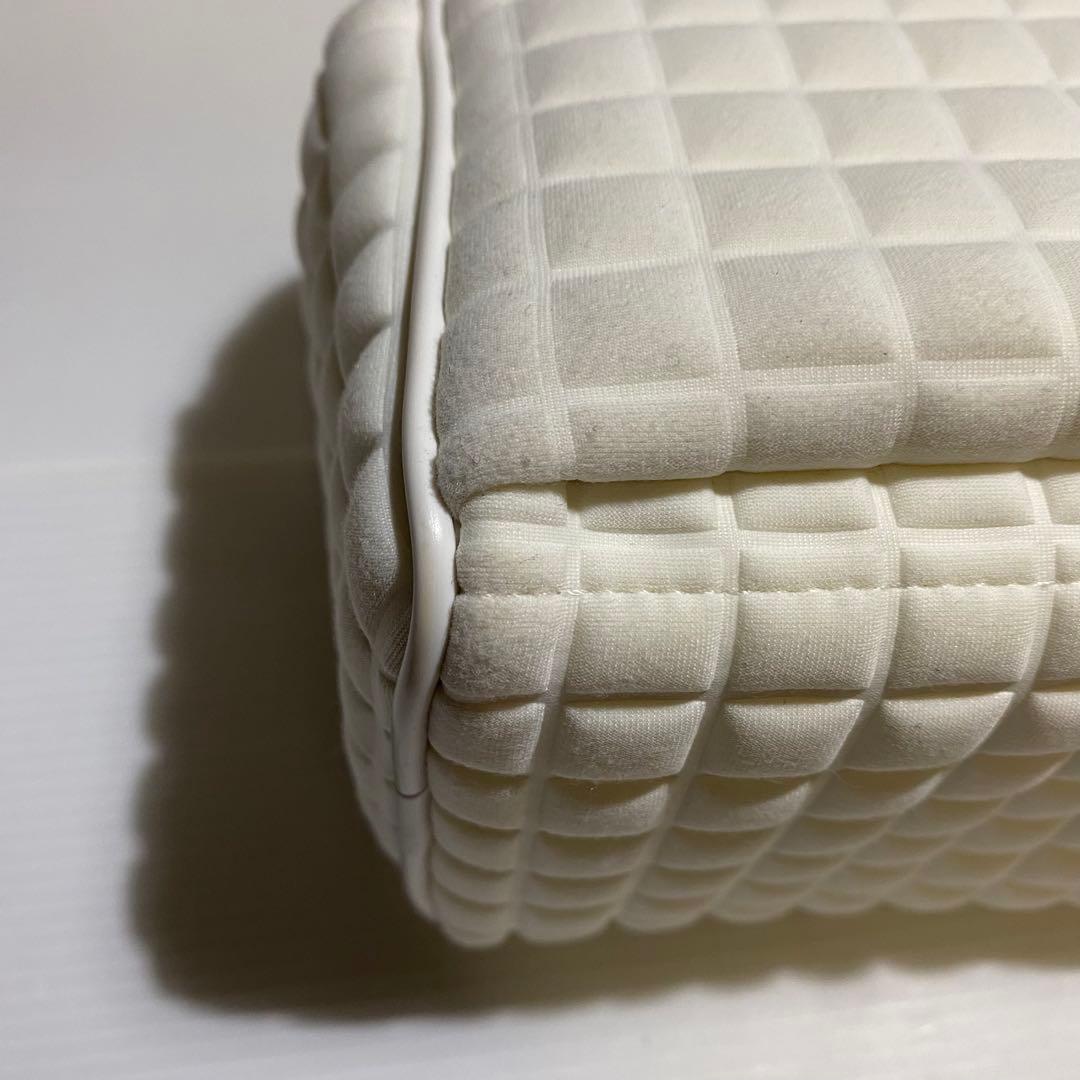 【希少】L4K3 レイク　マカロンバッグ　2WAY 　ホワイト　パッチ　完売品