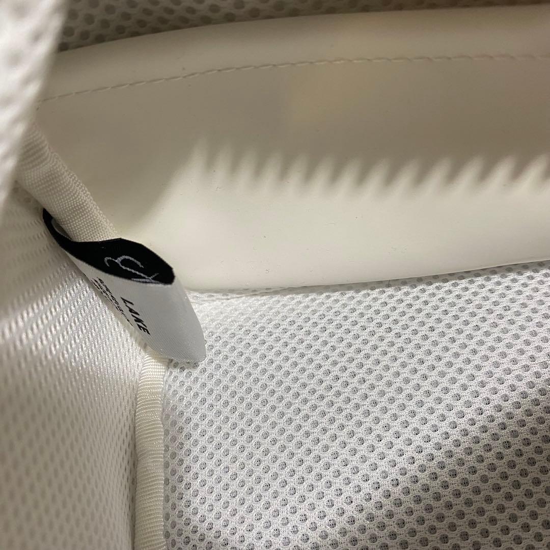 【希少】L4K3 レイク　マカロンバッグ　2WAY 　ホワイト　パッチ　完売品