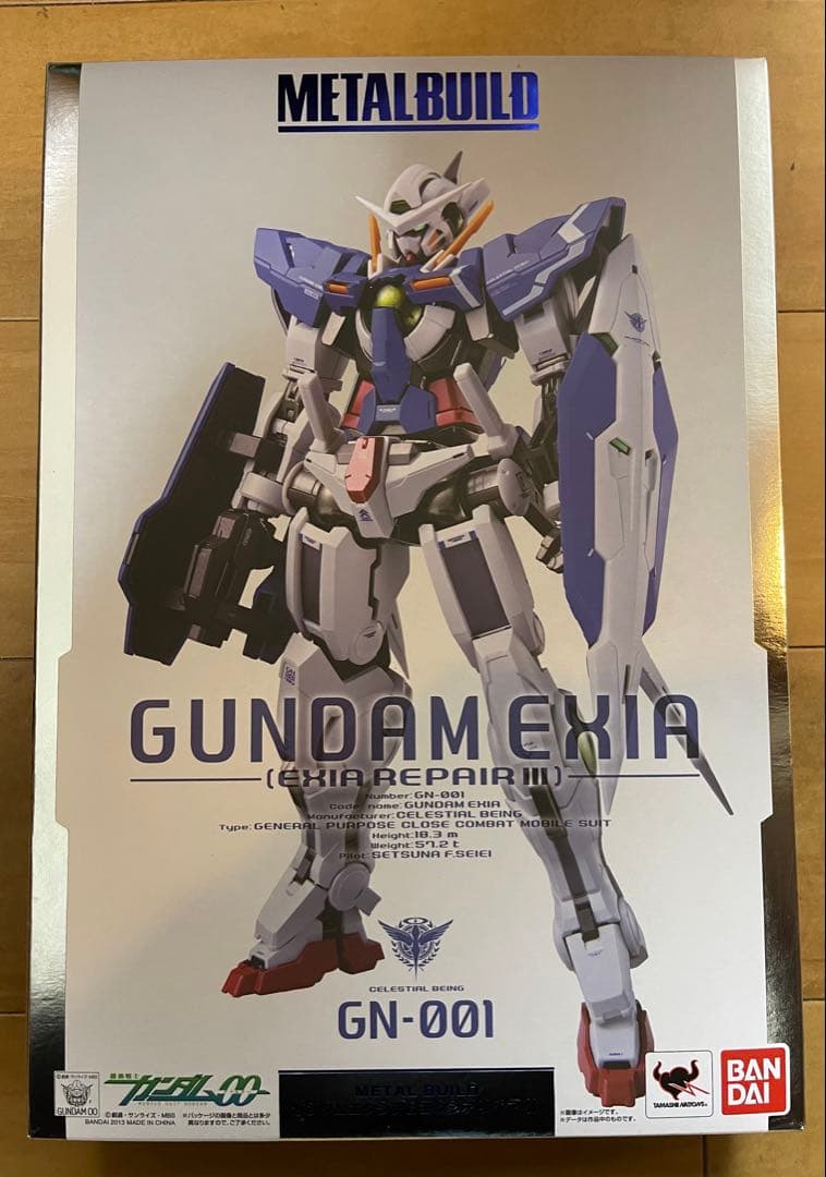 未開封 メタルビルド ガンダムエクシア＆エクシアリペアIII
