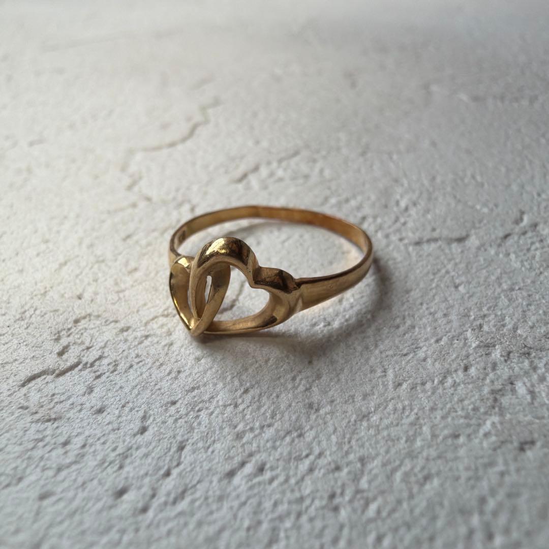 K18 ハート リング 10号