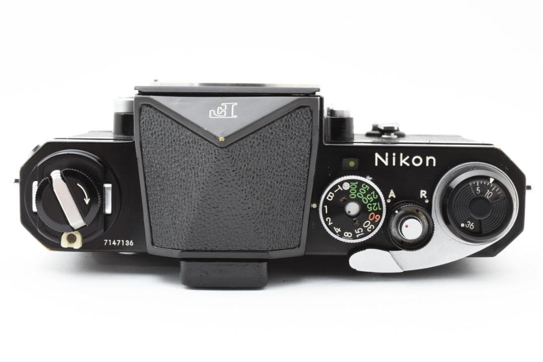 美品 NIKON F アイレベル フィルムカメラ　モルト新品交換済 B851