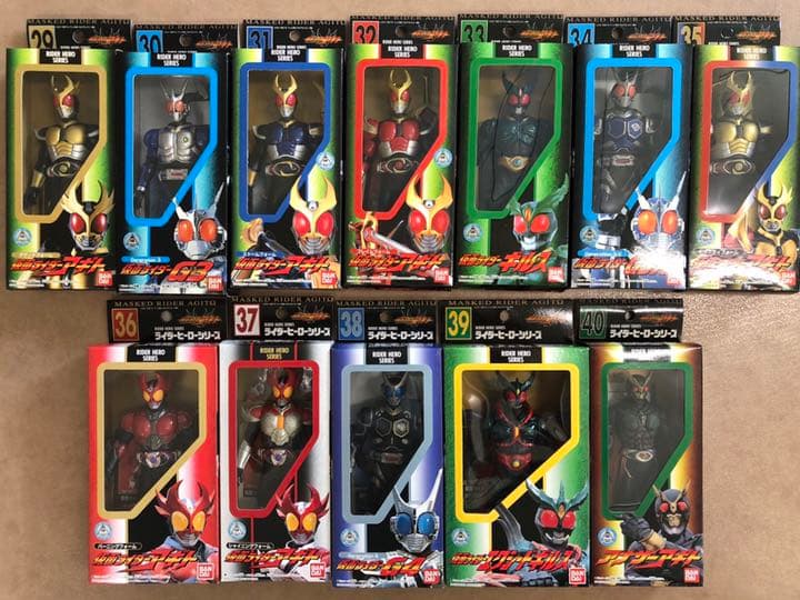 BANDAI・仮面ライダーヒーローシリーズ