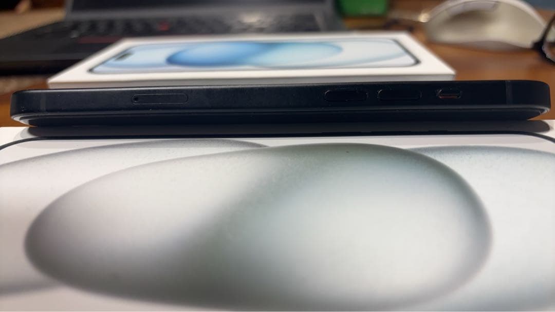 [美品]iPhone 15 Plus Black 256GB