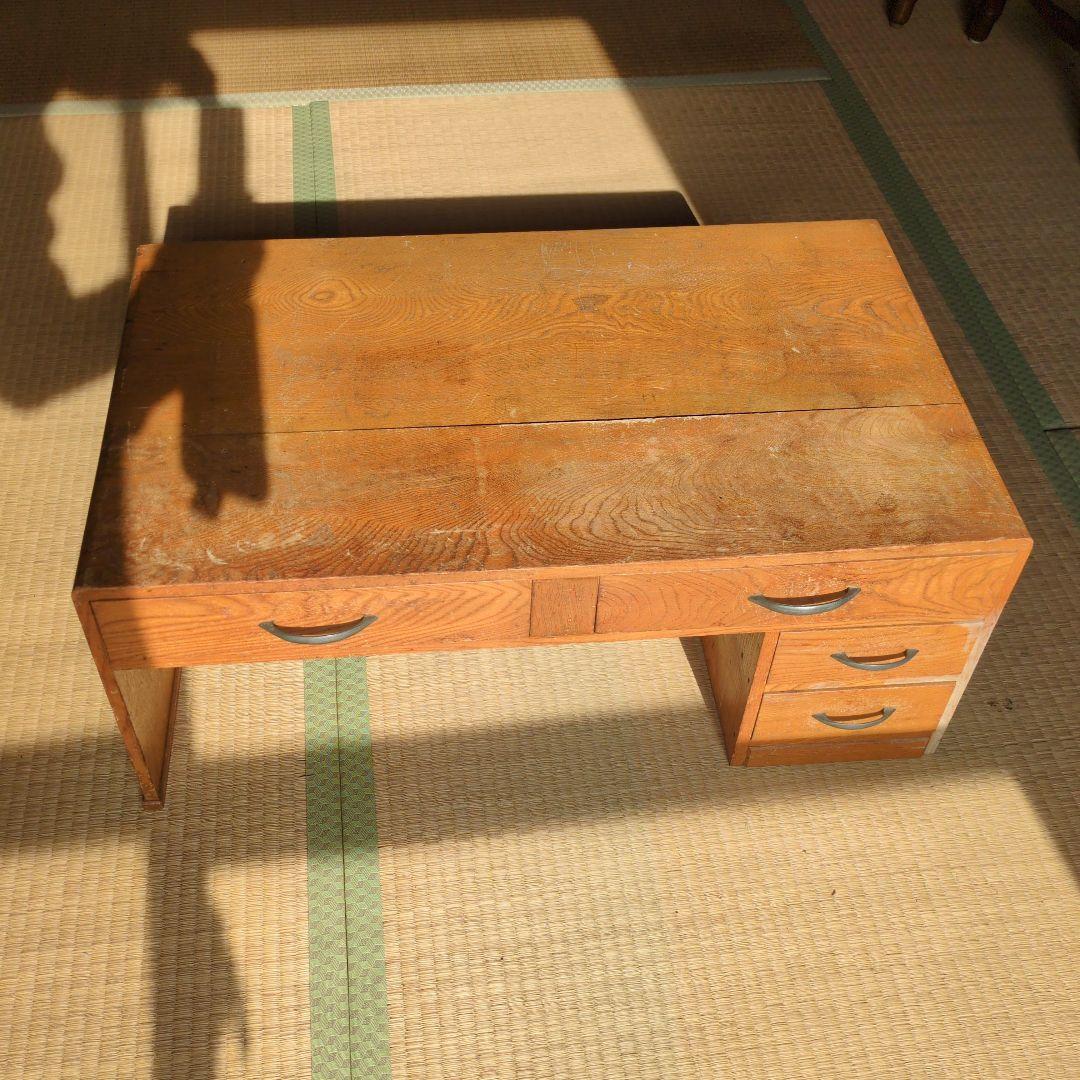 ★レトロ アンティーク★昭和の趣き 懐かしさを感じさせる戦後早々の文机