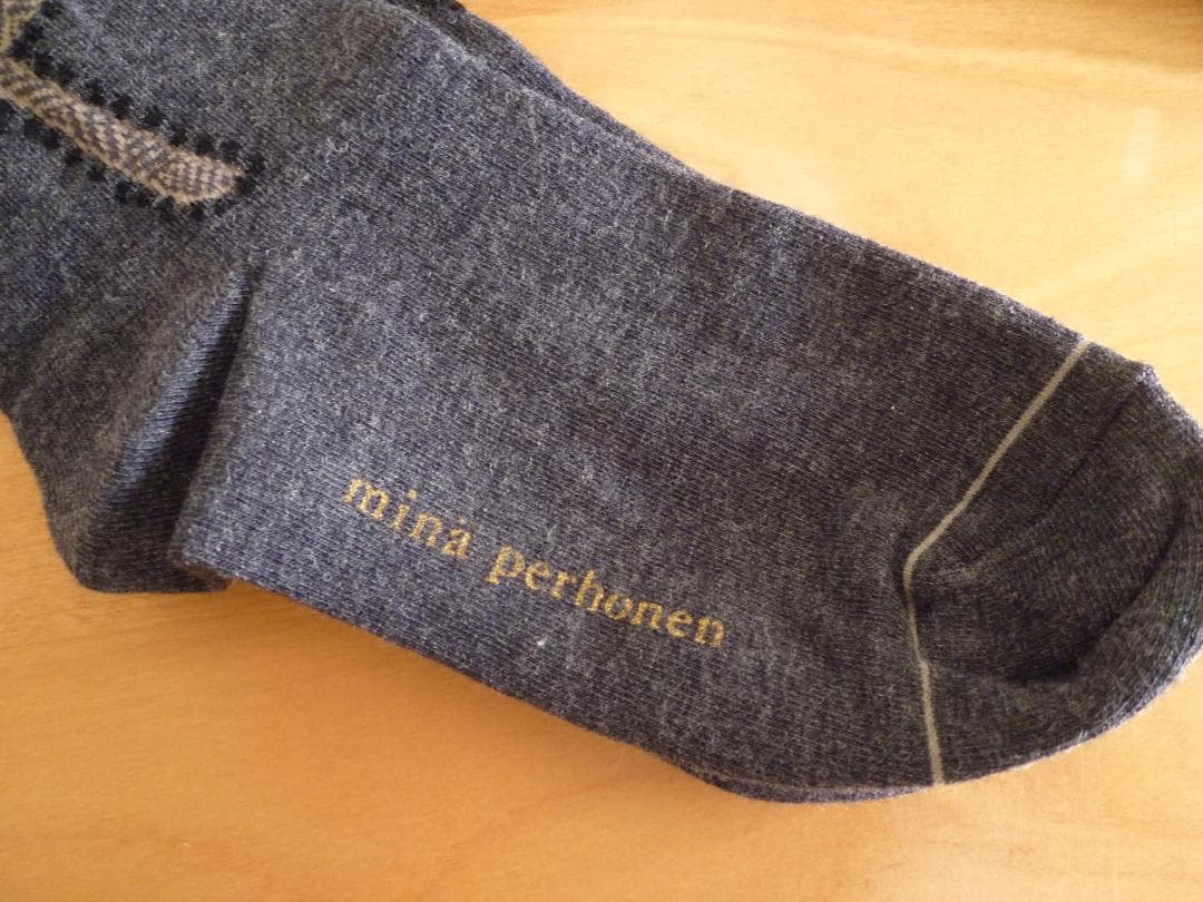 未使用品　ミナペルホネン 「frost garden」 タイツ