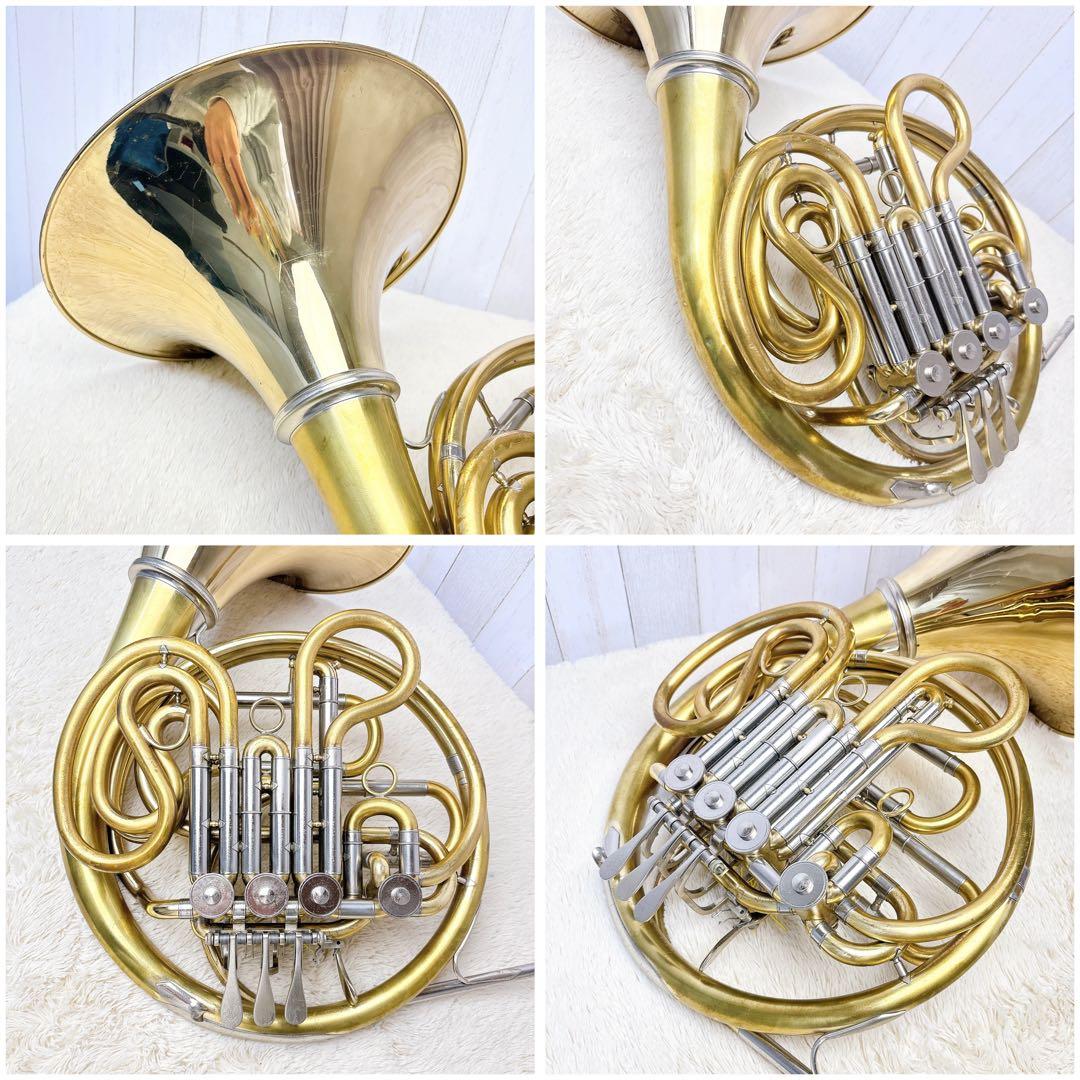 YAMAHA ヤマハ YHR-663 フルダブルホルン マウスピース付き