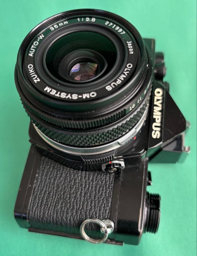 ★ OLYMPUS OM-2N BLACK + 広角レンズ 35mm