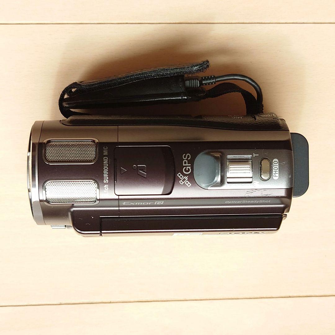 【美品】SONY HDR-CX560V ハンディカム ビデオカメラ ブラック