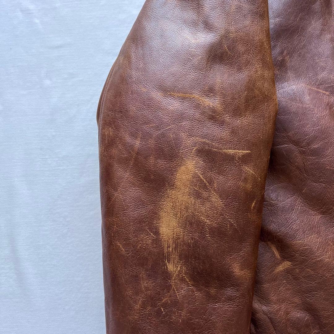 GAP ギャップ　レザージャケット シングルライダース　XL 00s