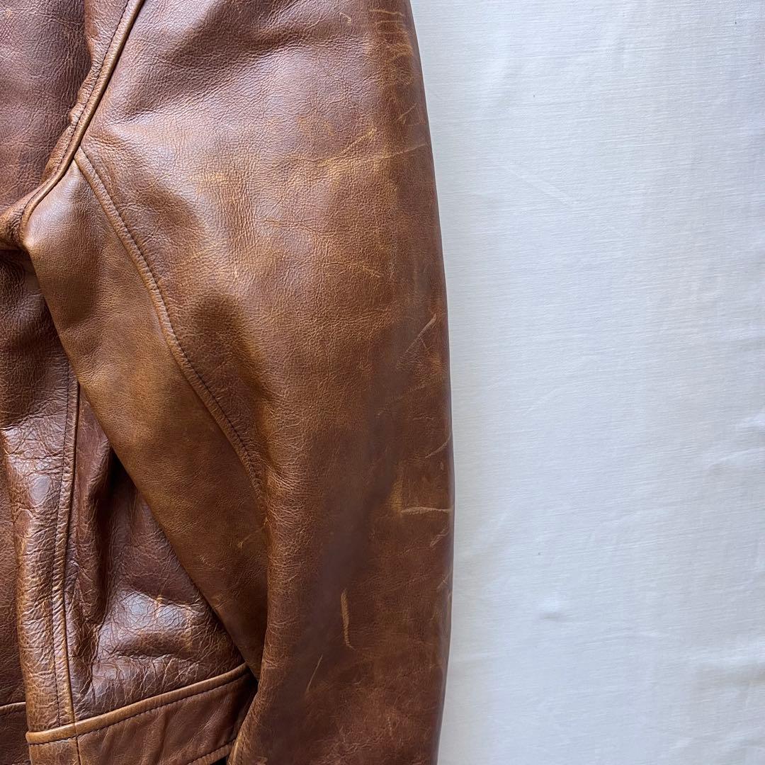 GAP ギャップ　レザージャケット シングルライダース　XL 00s