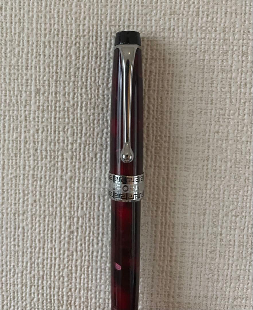 AURORA アウロラ ボールペン オプティマ バーガンディ