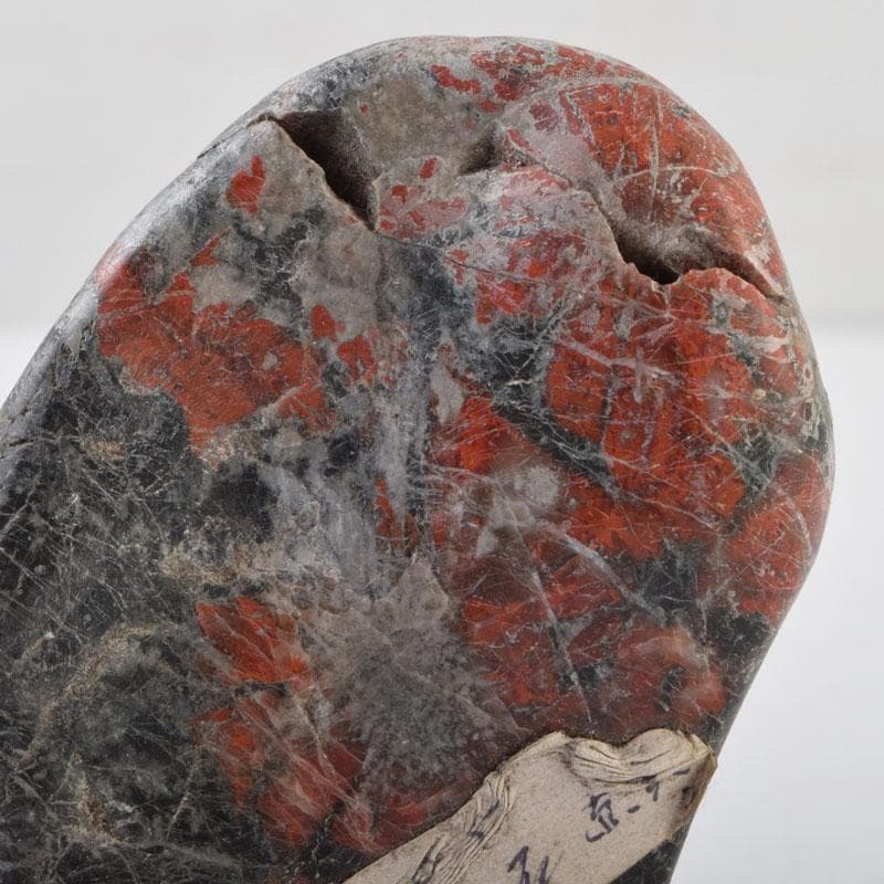 天然石　鑑賞石　菊花石　置物　重さ約111g　N　8996