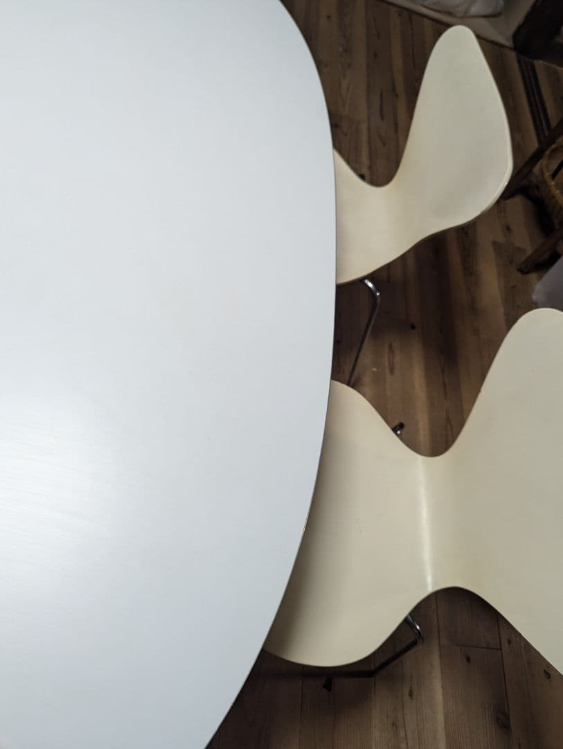 フリッツハンセン　スーパー楕円テーブル&セブンチェア4脚セット