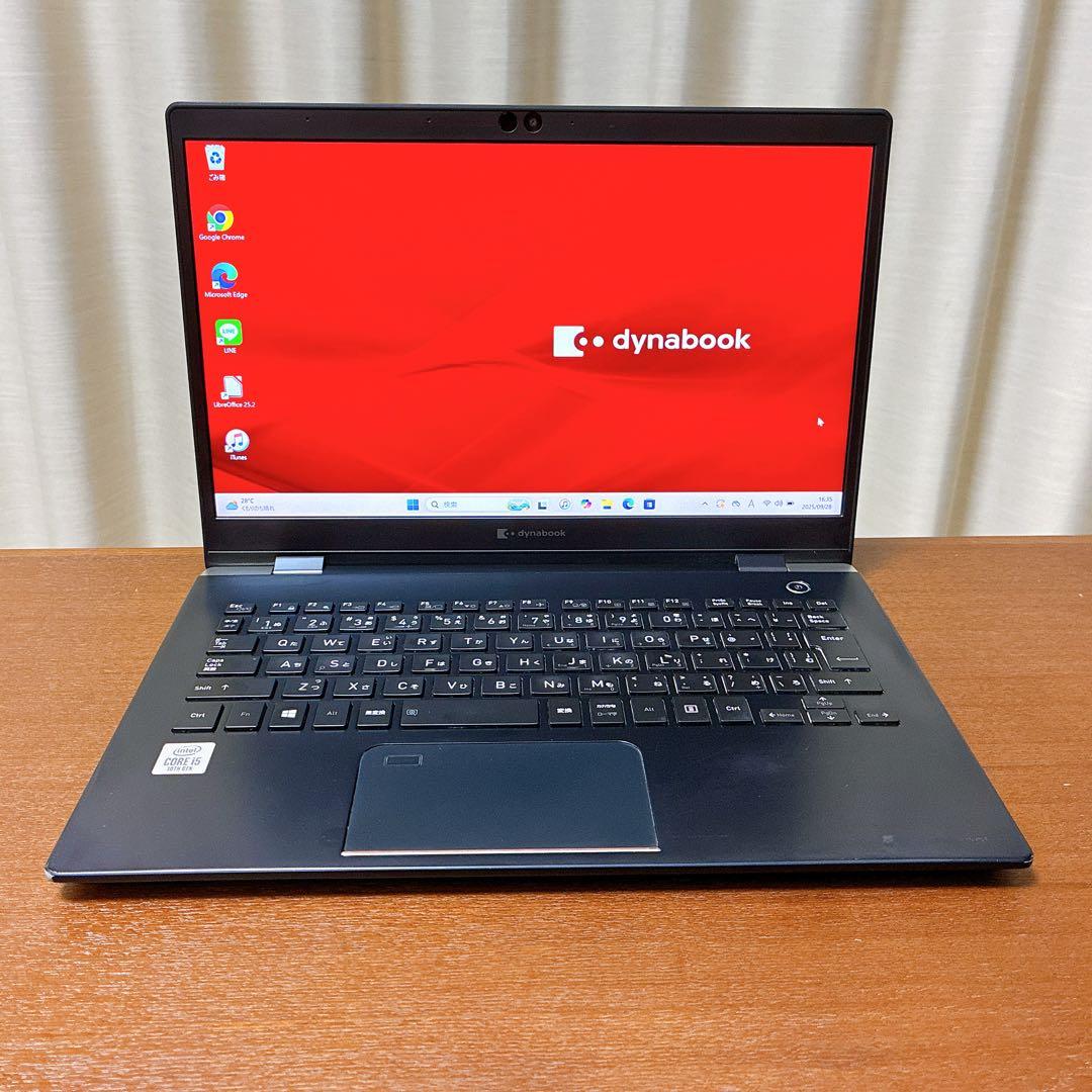薄型dynabook✨第10世代i5⭐爆速SSD×8GB✨持ち運びOK✨