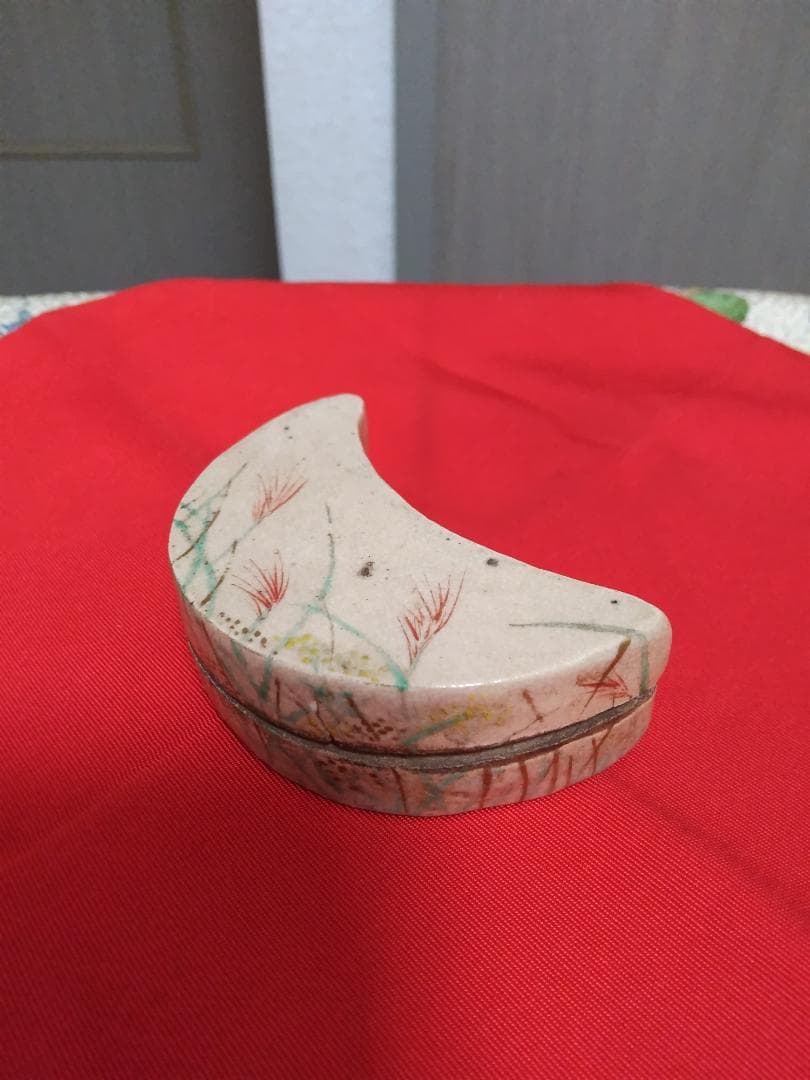 お値下げしました茶道具美術館級香合真作野々村仁清作武蔵野