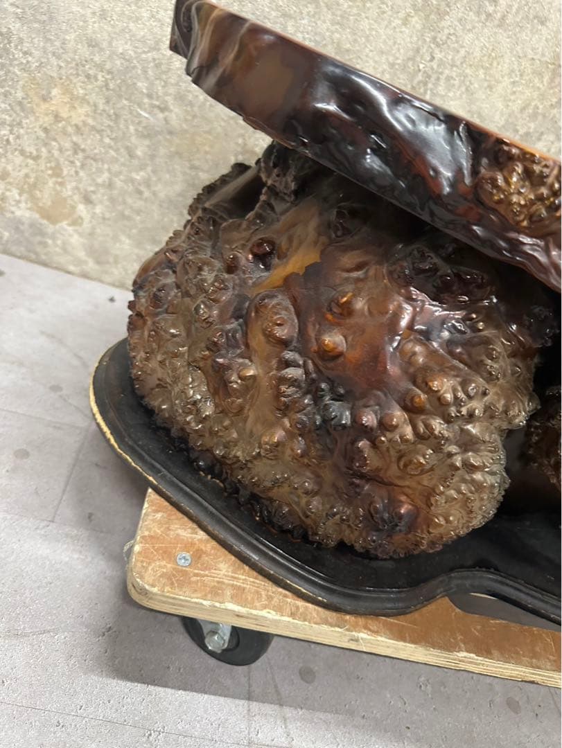 天然木 瘤 コブ 一枚板テーブル アンティーク ヴィンテージ インテリア