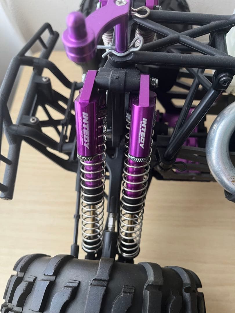 hpiサベージIntegy パープルショックアブソーバー8本セット◎