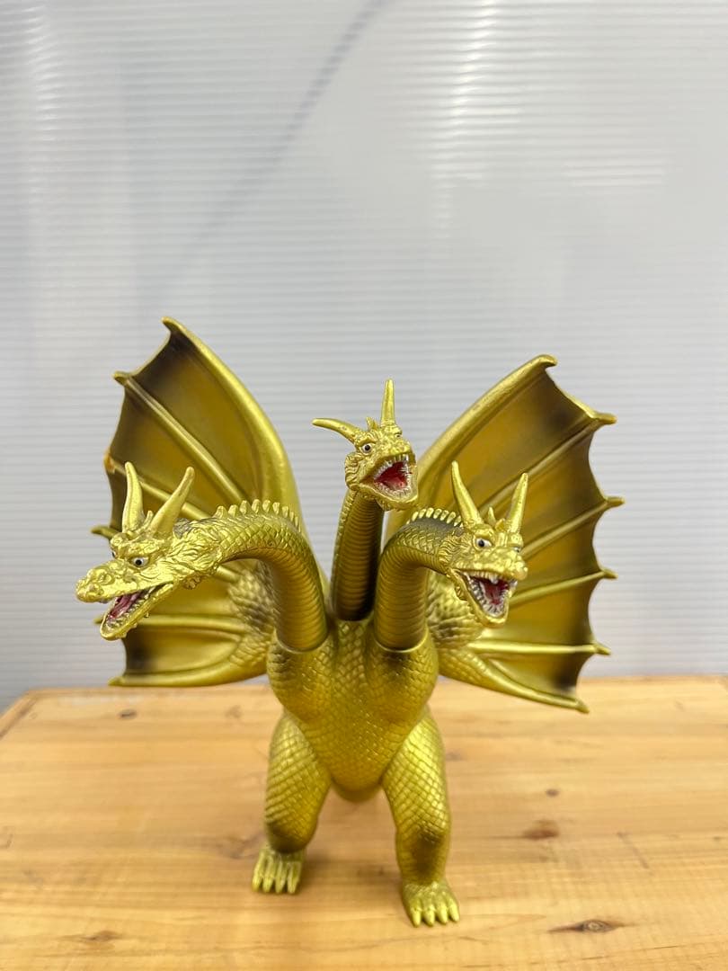 キングギドラ ソフビ ゴジラ 東映 初代 昭和 当時物