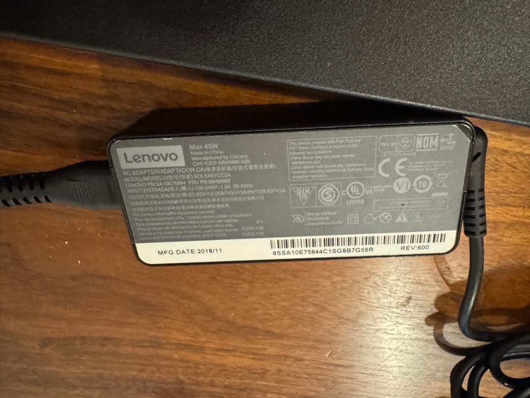 Lenovo ThinkPad L580 本体