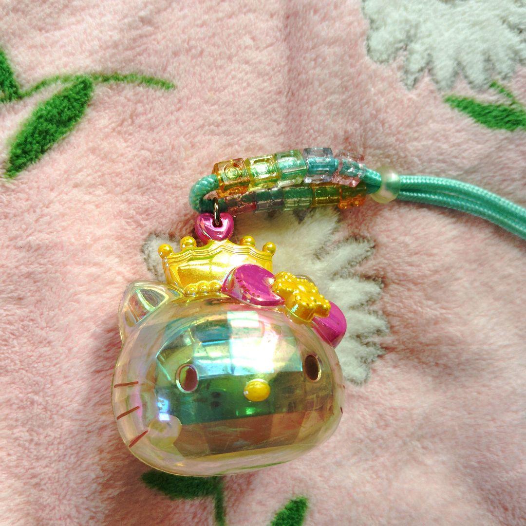 ハローキティ　ぬいぐるみマスコット　光るネックレス　サンリオピューロランド