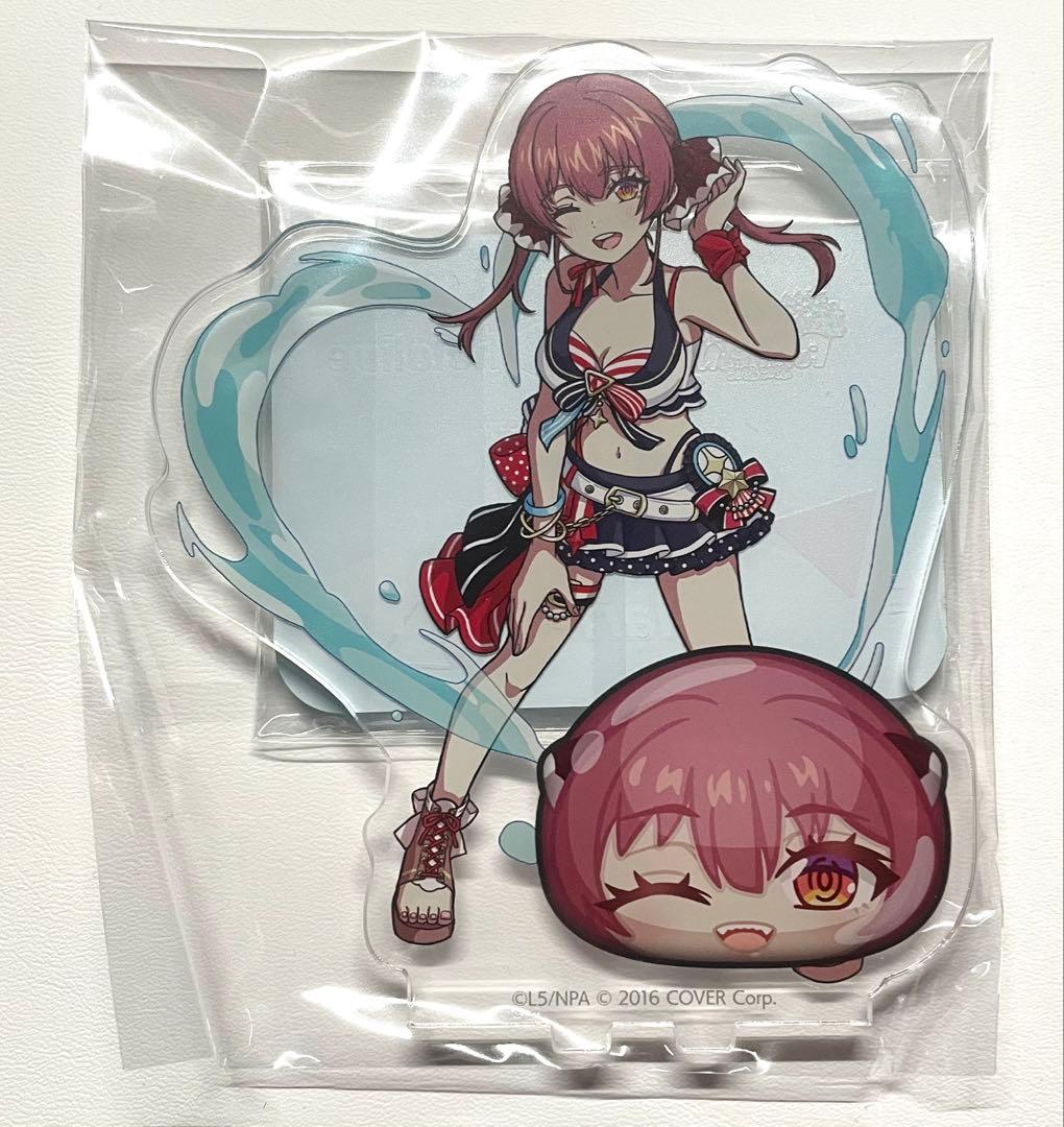 【期間限定】宝鐘マリン(水着) アクリルスタンド　ぷにぷにホロライブコラボ