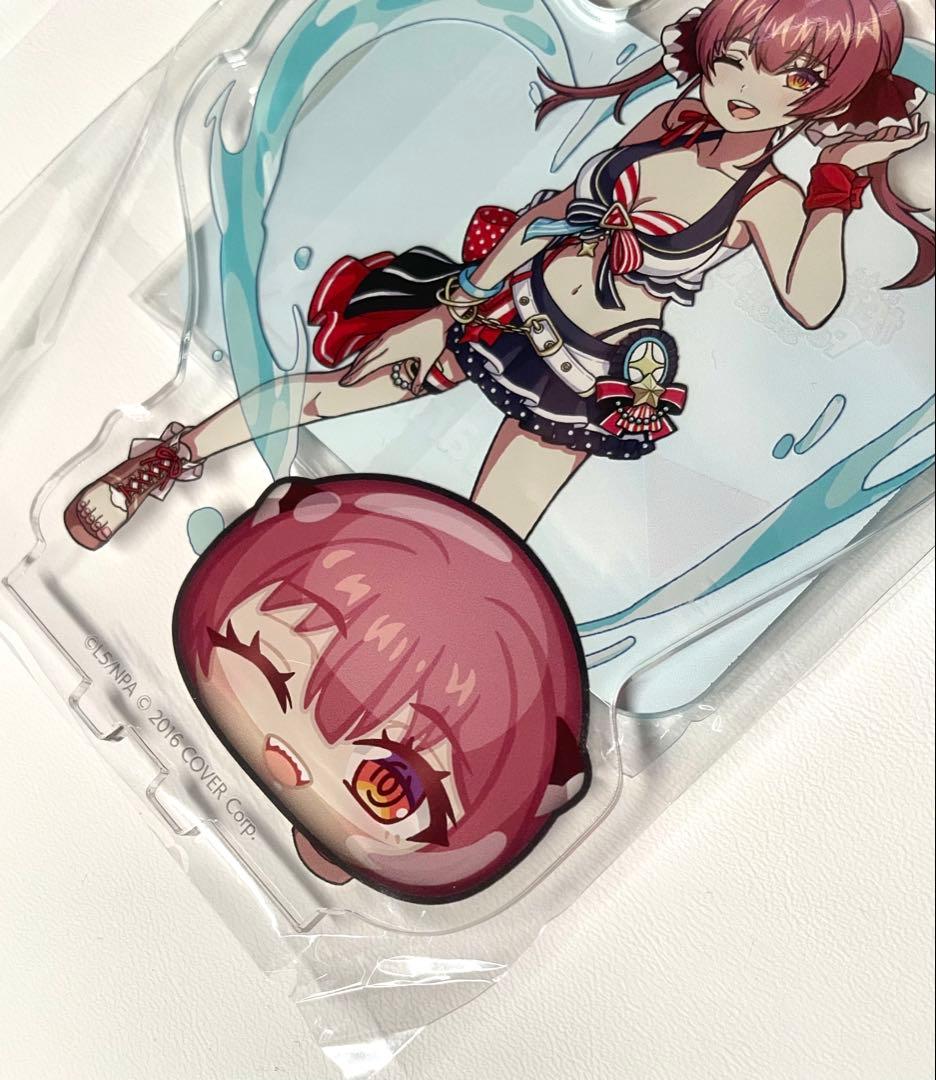 【期間限定】宝鐘マリン(水着) アクリルスタンド　ぷにぷにホロライブコラボ