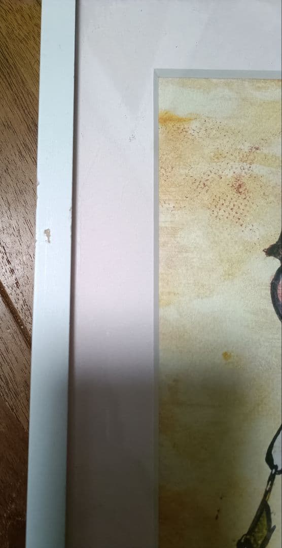 絶版　美品　奈良美智　ポスター『手旗信号』　ドイツ製　額装品