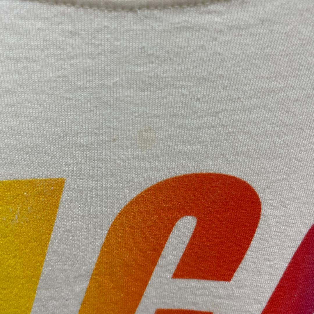 GUCCI ホワイト マルチカラー Tシャツ