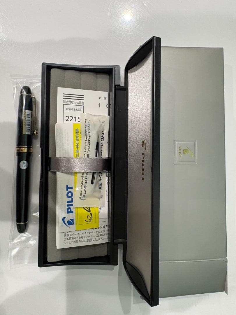 未使用PILOT 万年筆 カスタム742 B B ブラック FKK2000RBB