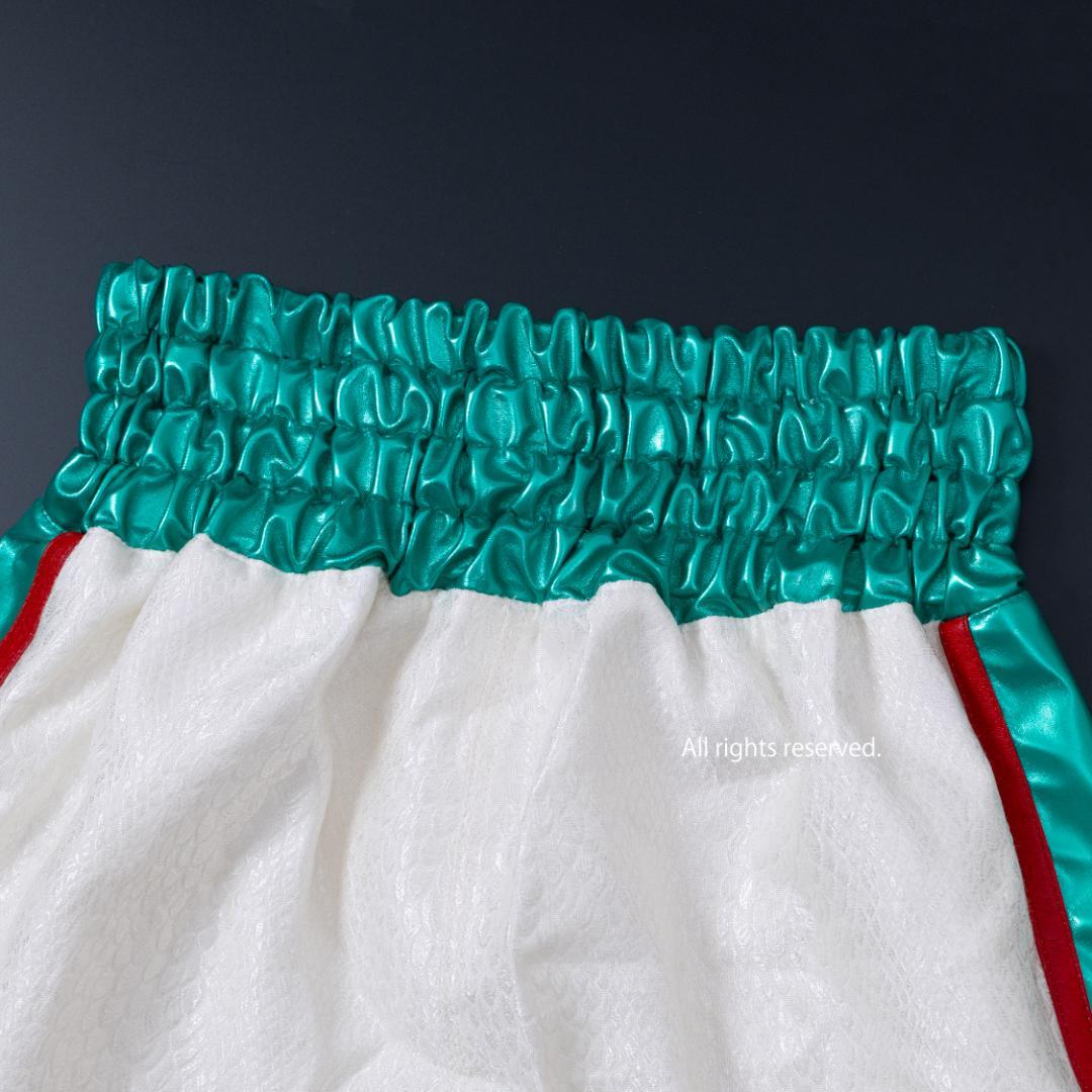 試合用に！SSサイズ（ジュニア又はレディース）スネーク柄のボクシングトランクス