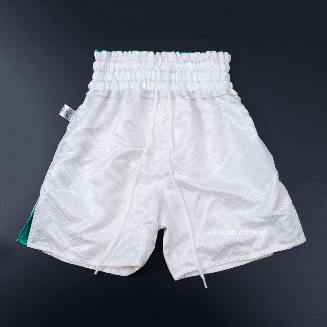 試合用に！SSサイズ（ジュニア又はレディース）スネーク柄のボクシングトランクス