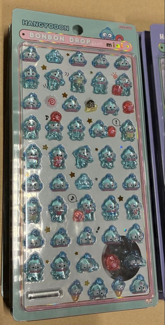 正規品 ボンボンドロップシール サンリオ ハンギョドン はぴだんぶい 各５個