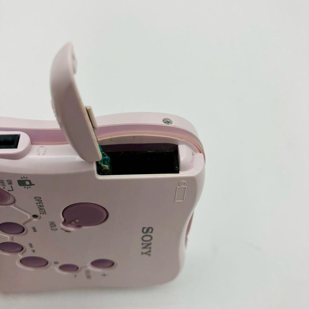 【動作品】美品SONY MD WALKMAN MZ-E600 ピンク