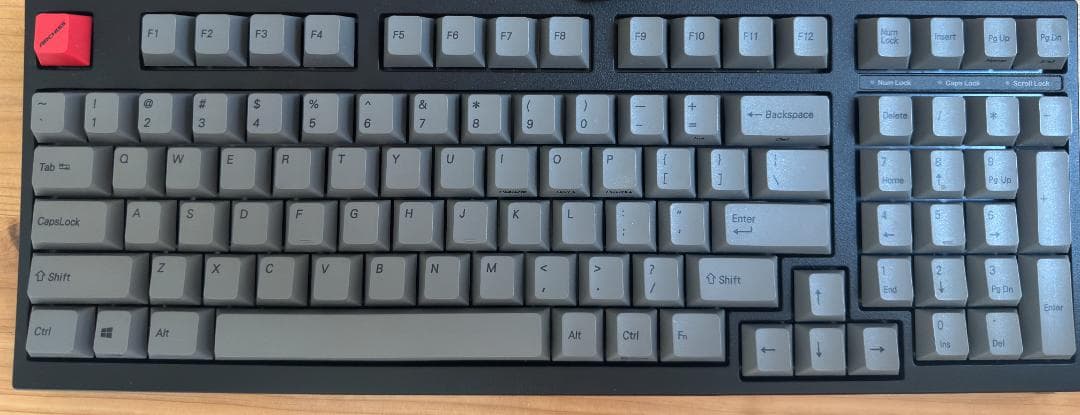 [英字配列]Archiss Maestro 2S キーボード スピードシルバー軸