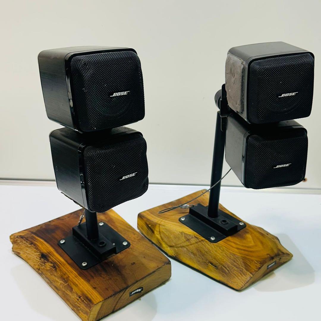 Bose 小型スピーカー 4個セット スタンド付き