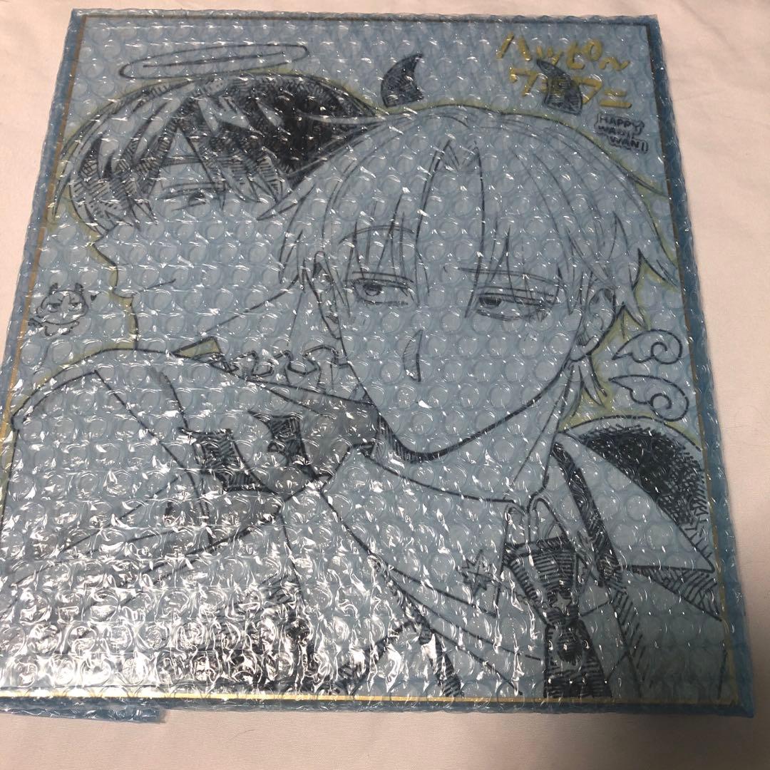 少尉と黒髪部下 DMMスクラッチ 直筆サイン入色紙