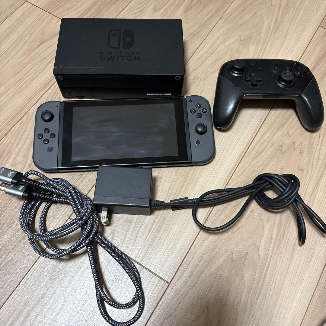 【即日発送可】Nintendo Switch 本体 プロコントローラー付き