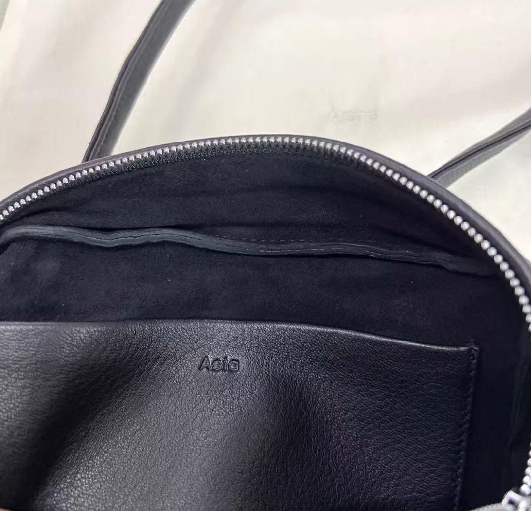 Aeta SQUARE BOSTON ロング ハンドル バッグa-