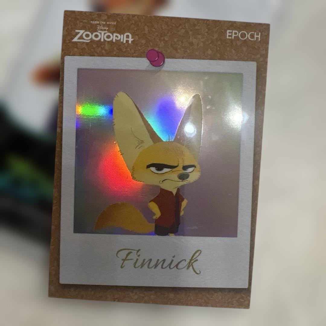 ズートピア 2025 EPOCHコレクションカード フィニック シリアルナンバー