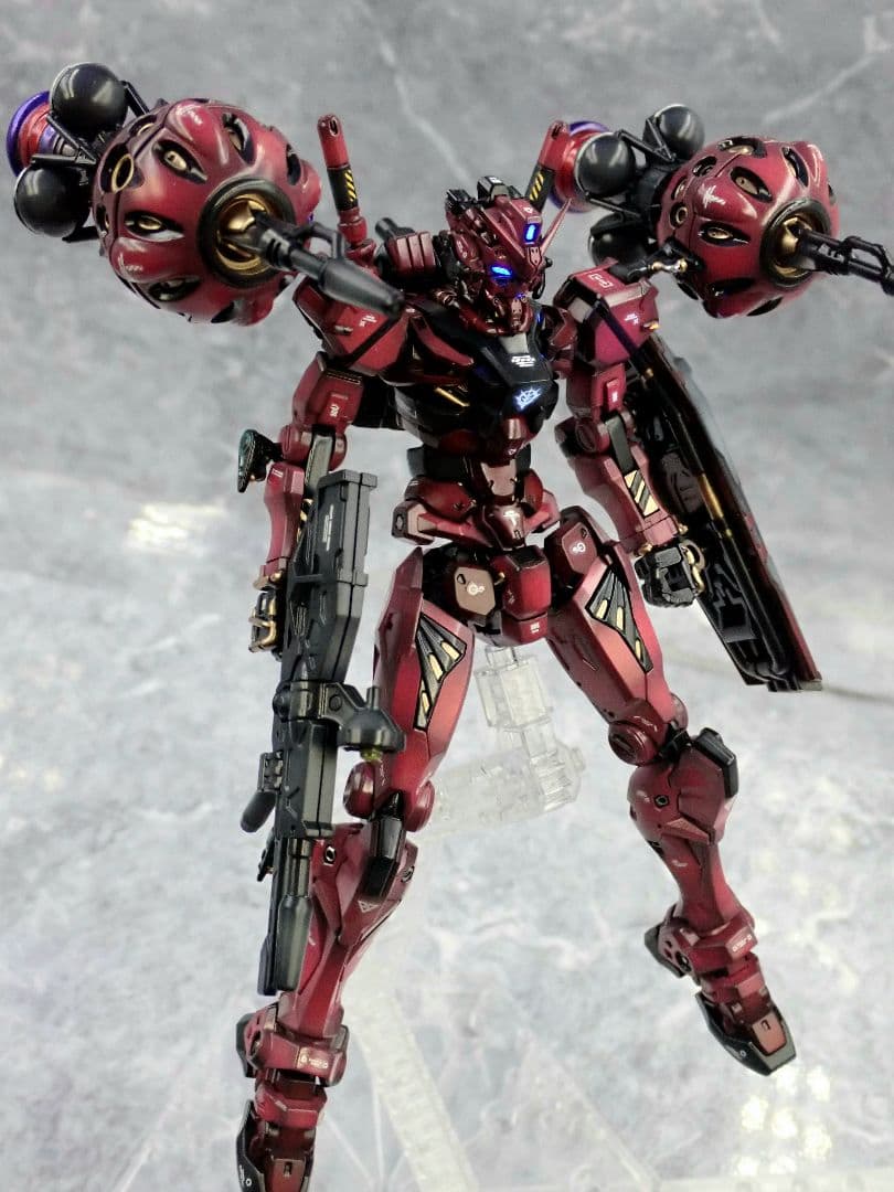 HG ジークアクス 赤いガンダム 全塗装 ガンプラ 塗装済 完成品