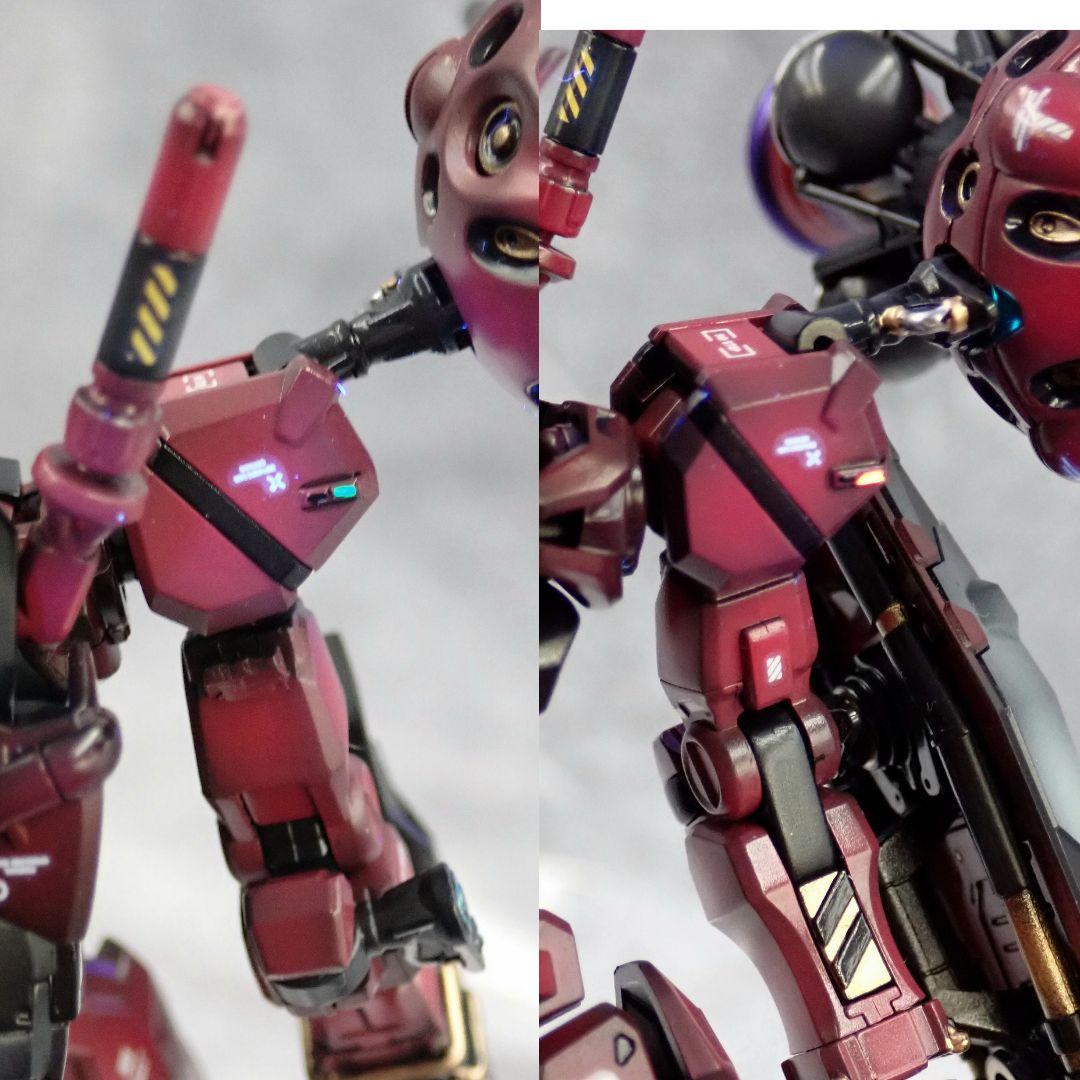 HG ジークアクス 赤いガンダム 全塗装 ガンプラ 塗装済 完成品