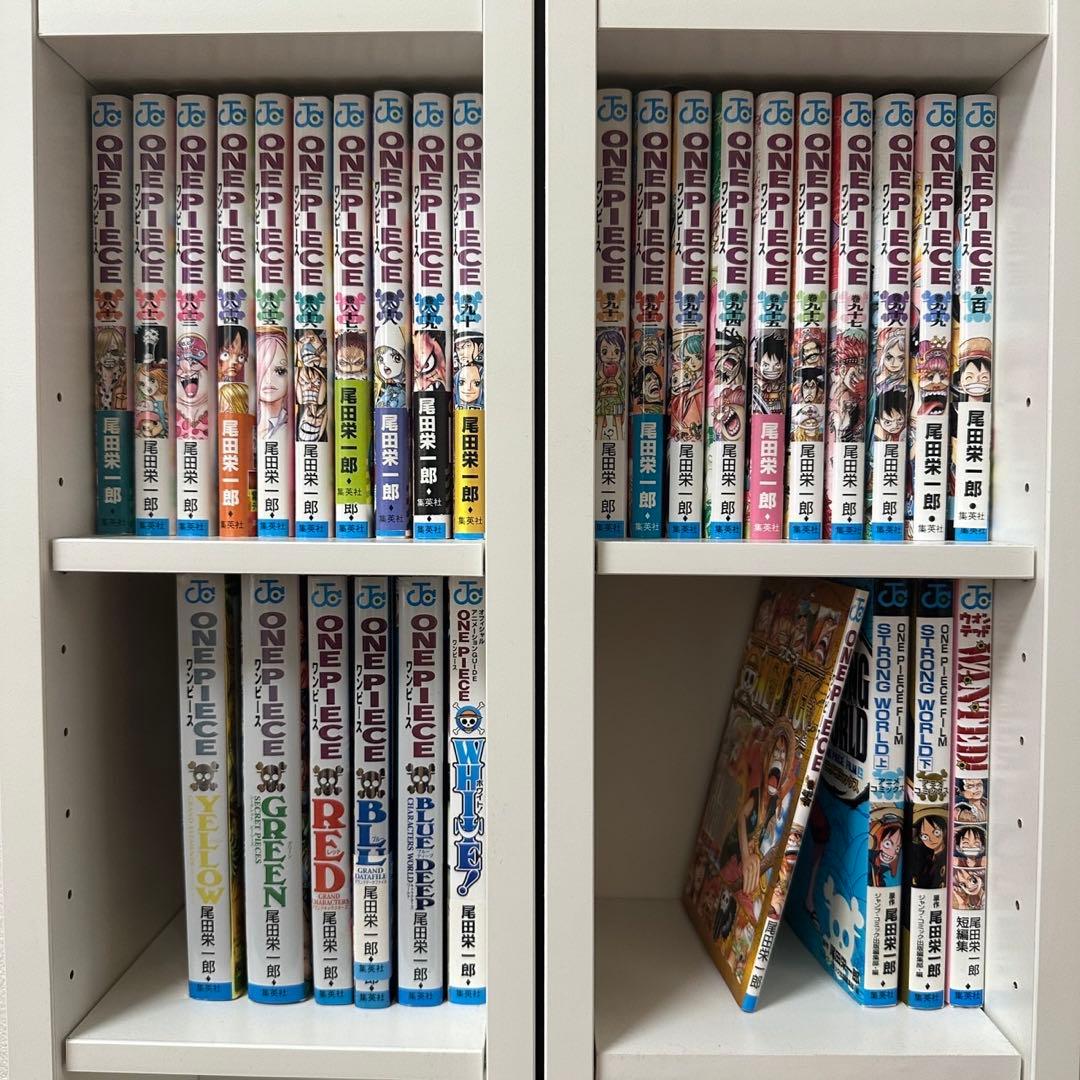 ONE PIECE ワンピース コミック 1巻〜102巻＋関連書籍7冊セット